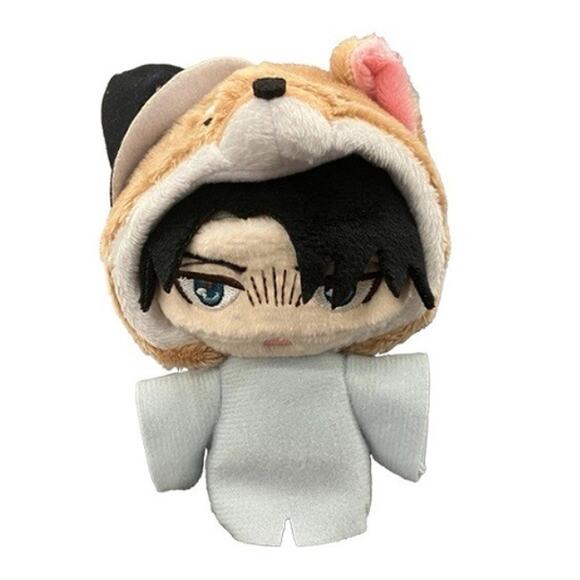 Attack on Titan Animarukko Plush Doll Mascot Levi Ackerman Halloween ver. Animal - Picture 1 of 4